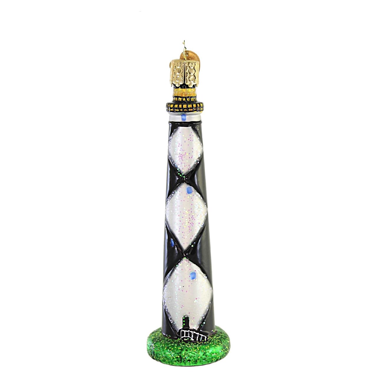 Old World Christmas 4.75 In Cape Lookout Lighthouse Tree Ornament , Outer Banks